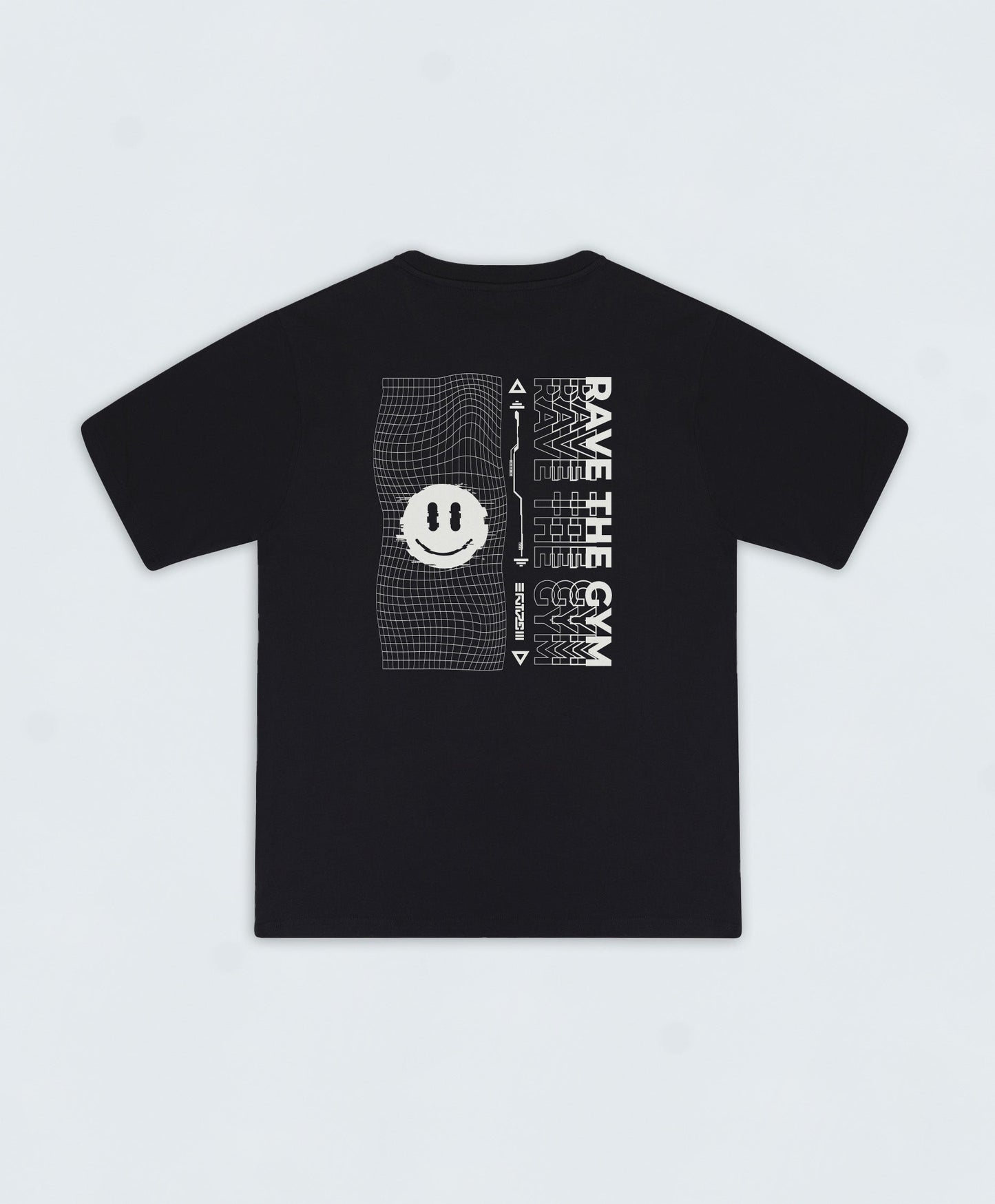 SMILE Oversized T-Shirt 4.0 ▽ unisex △ | black