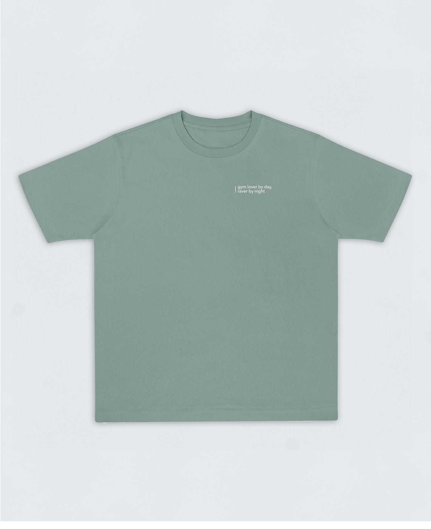 RAVE Oversized T-Shirt 4.1  ▽ unisex △ | slate green