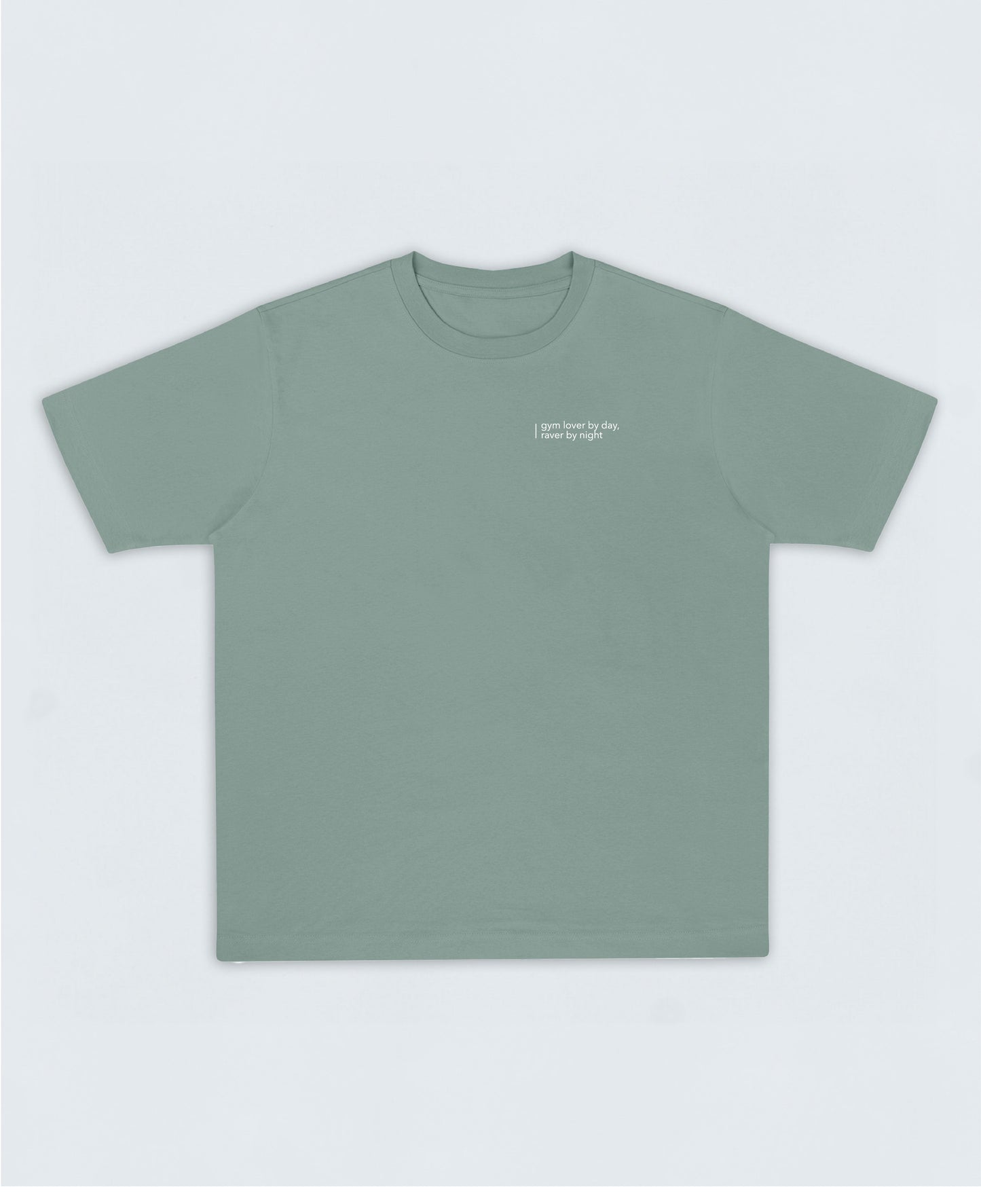 TRYNITY Oversized T-Shirt 4.1  ▽ unisex △ | slate green