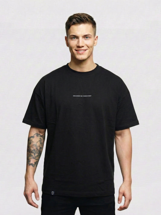 OVERSIZED T-SHIRT X.X [STMNT Edition] ▽ unisex △ | frosted black