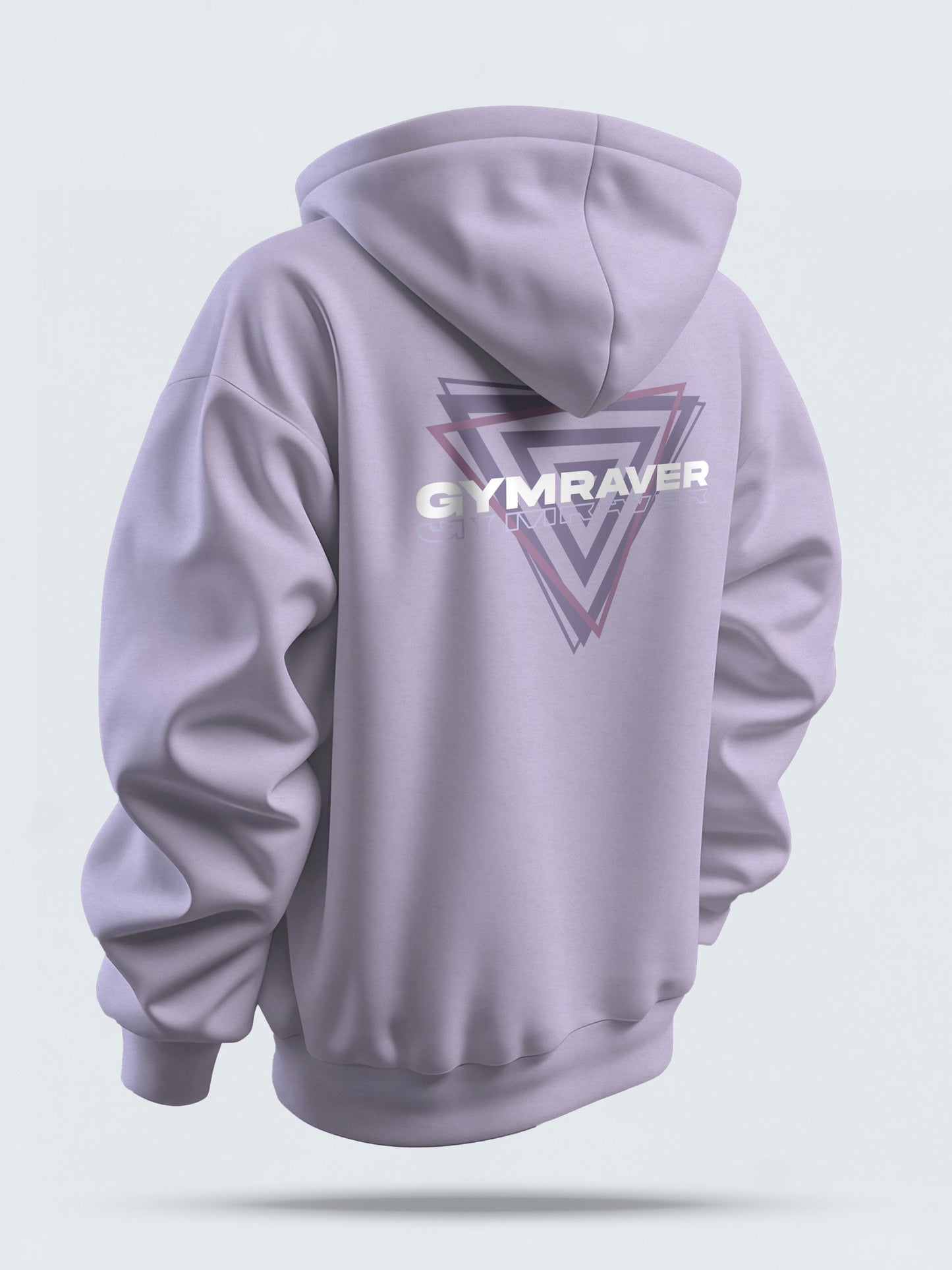 Organic Oversized Hoodie Light TRYNITY 2024 | dusty purple ▽ unisex △