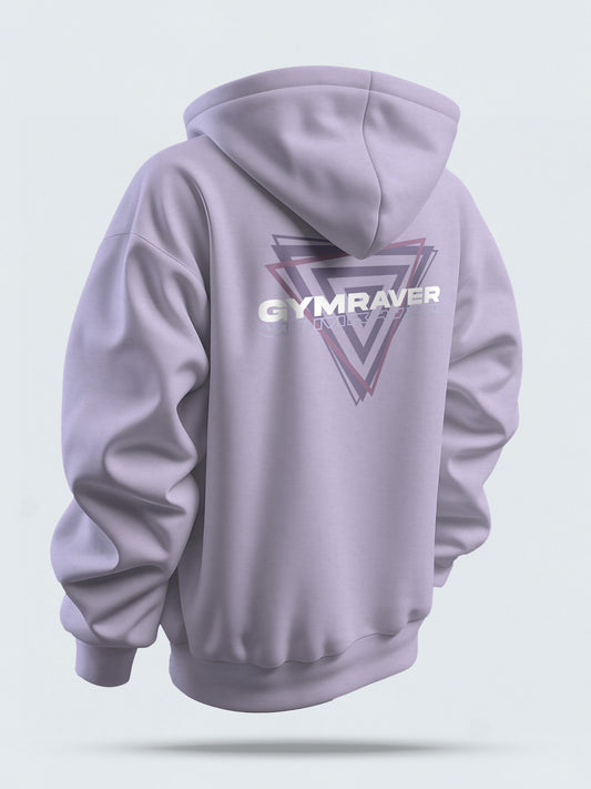 Organic Oversized Hoodie Light TRYNITY 2024 | dusty purple ▽ unisex △