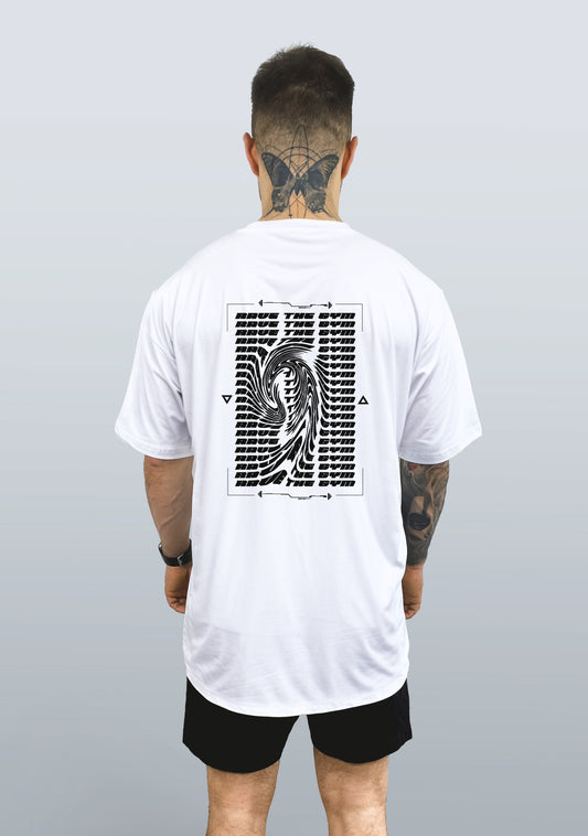 WRAP Oversized T-Shirt 4.0  ▽ unisex △ | white