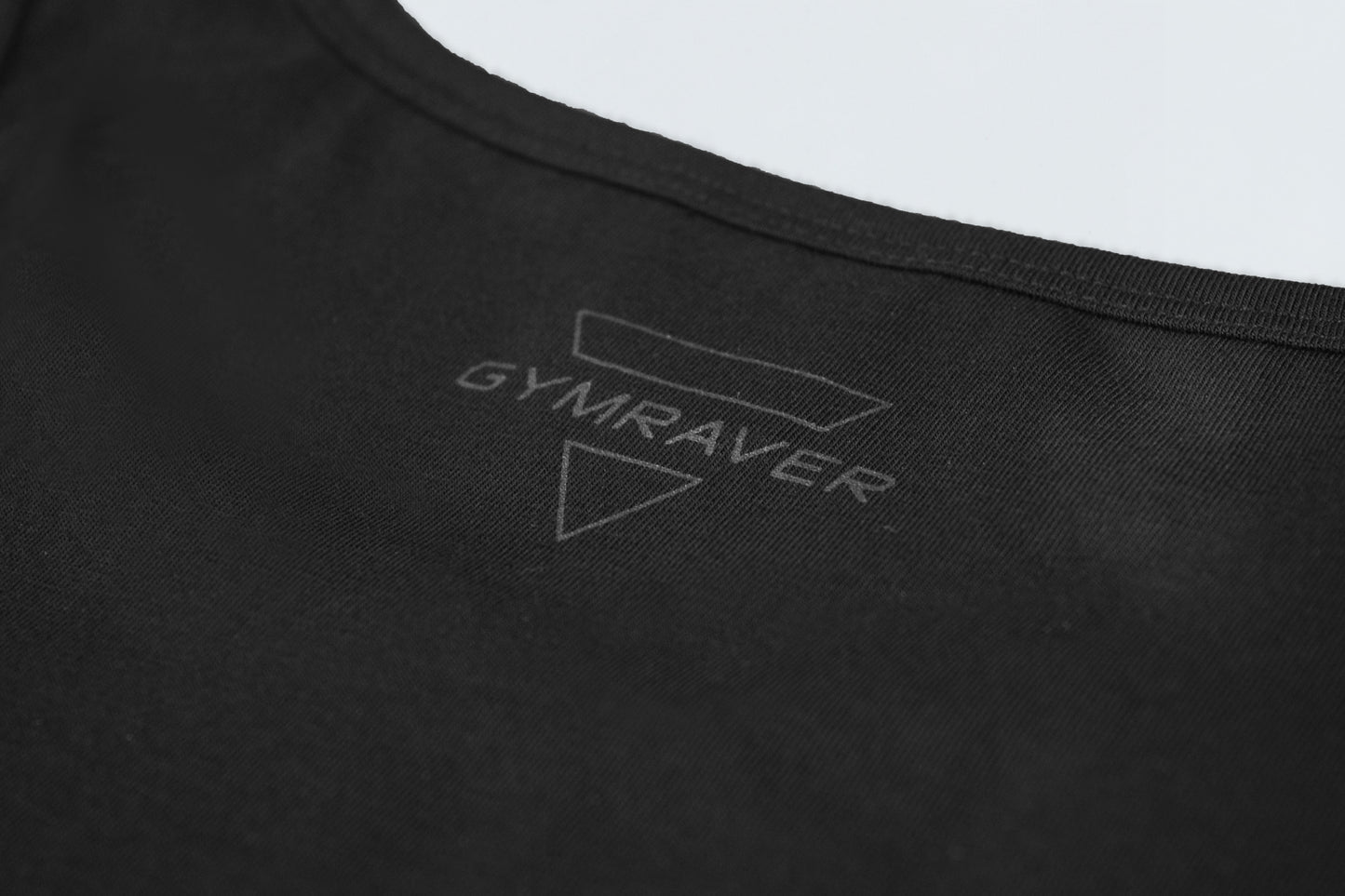 GYM & RAVE TANKTOP [DARK STMNT Techno Club Edition] frosted black