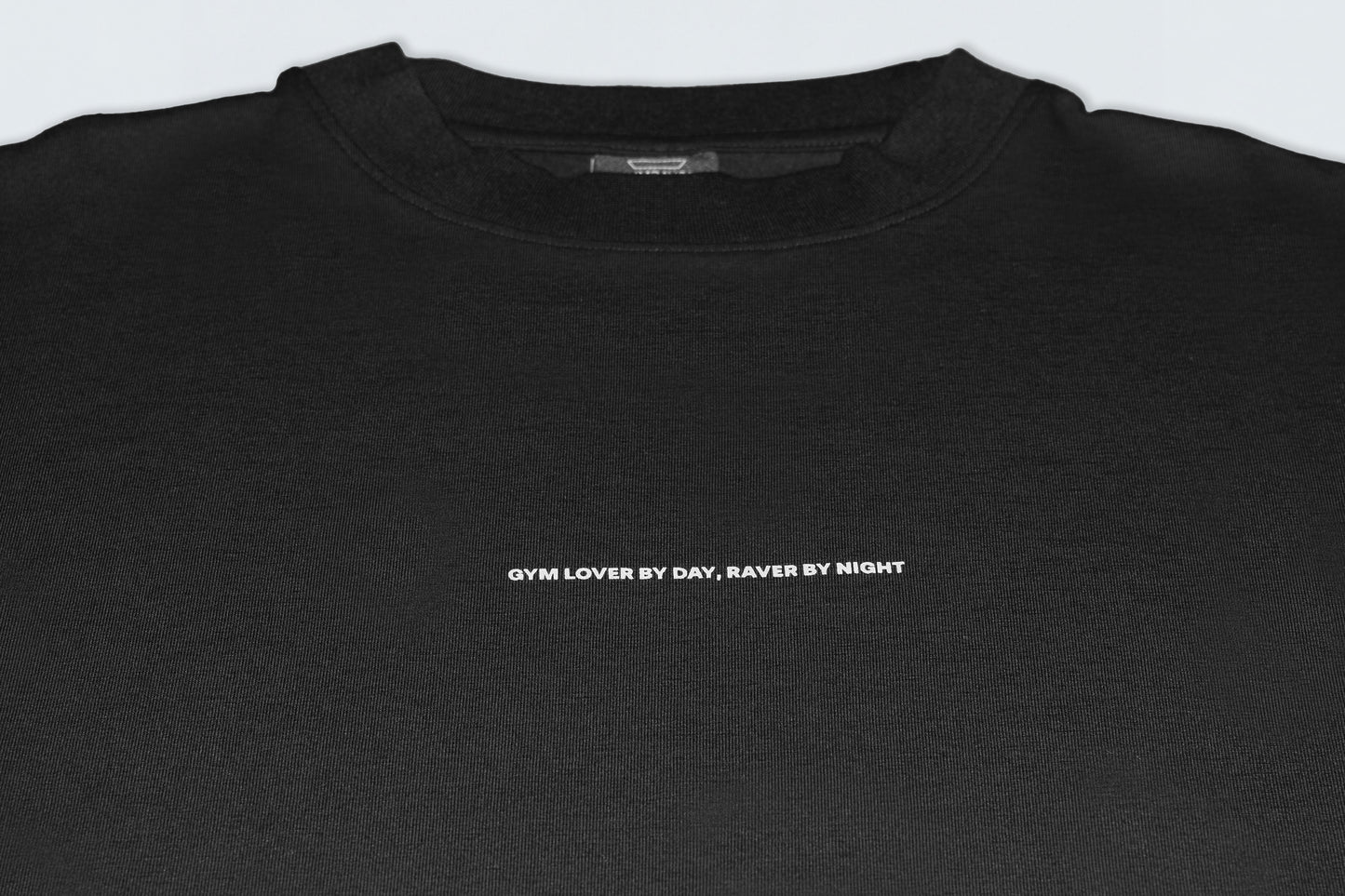OVERSIZED T-SHIRT X.X [STMNT Edition] ▽ unisex △ | frosted black