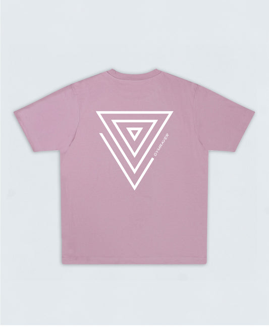 TRYNITY Oversized T-Shirt 4.1  ▽ unisex △ | purple rose