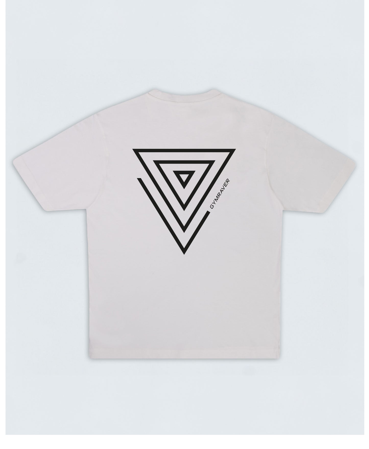 TRYNITY Oversized T-Shirt 4.1  ▽ unisex △ | white mist